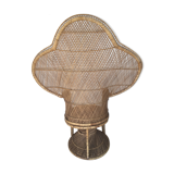 Emmanuelle vintage rattan armchair