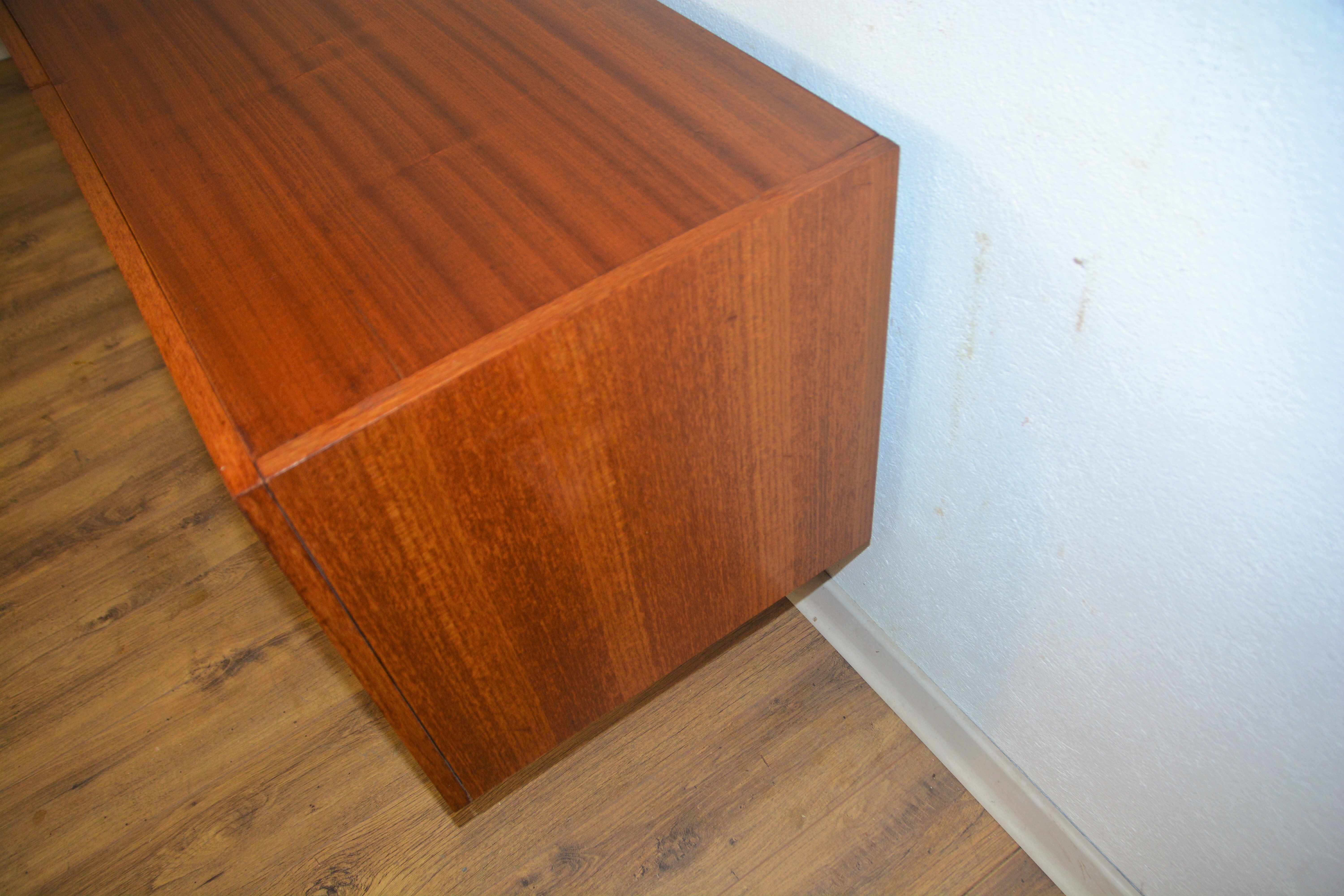 Scandinavian vintage teak row