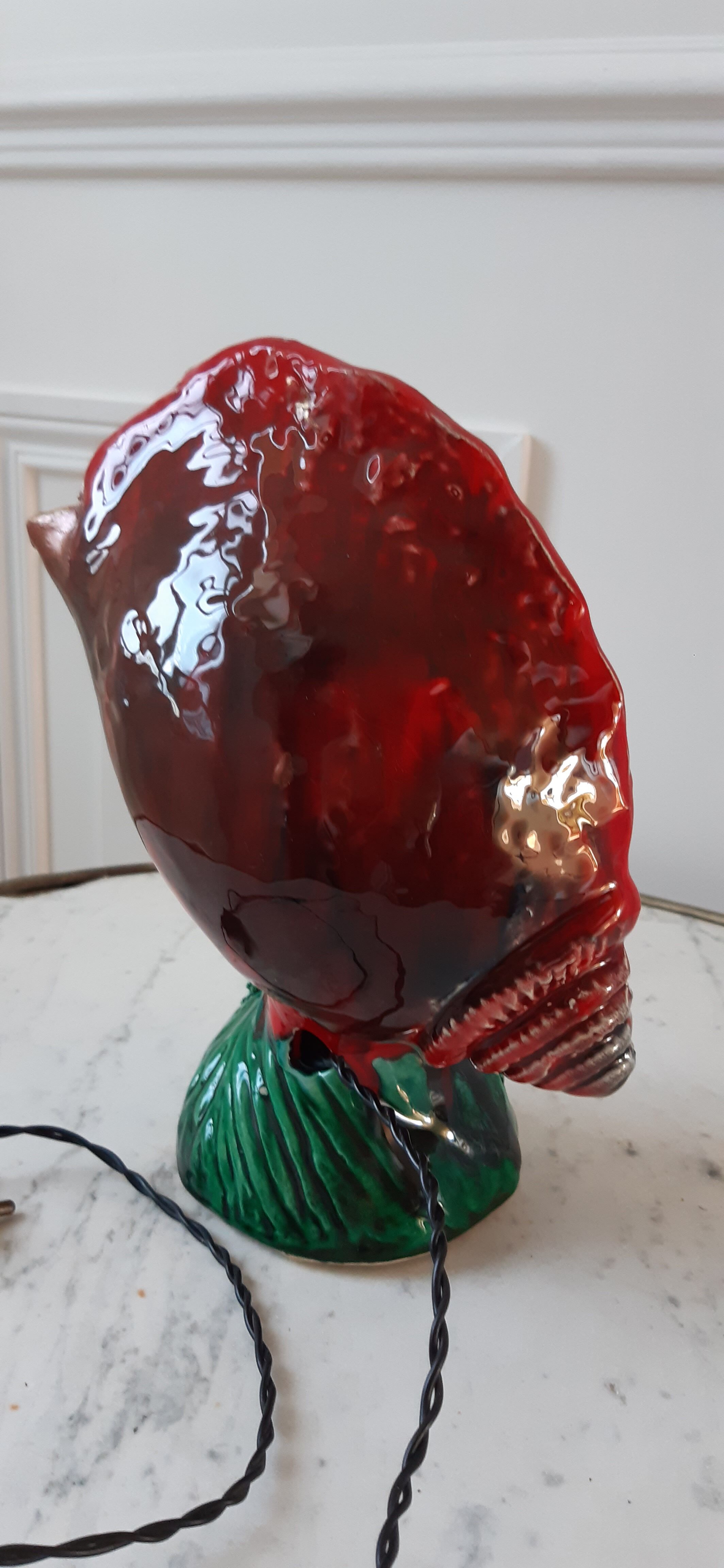 Shell lamp Vallauris years 60-70