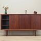 Buffet haut en teck, design danois, années 1960, production : Omann Jun