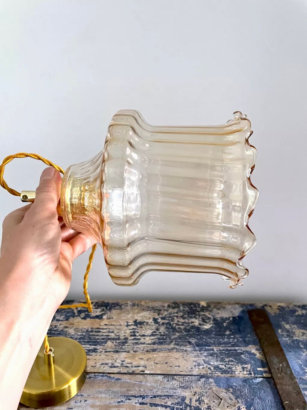 Set of two new electrified gold suspensions