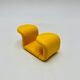 Yellow plastic hooks, design A. Rossari, Gedy edition.