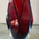 Facet-cut Sommerso vase by Flávio Poli from the 60s-70s.