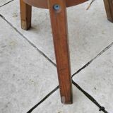Vintage artist workshop screw stool