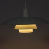 Lampe à Suspension PH4 Mid-Century par Poul Henningsen pour Louis Poulsen, Danemark, 1960s