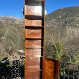 Flamed Mahogany Library in Regency style.