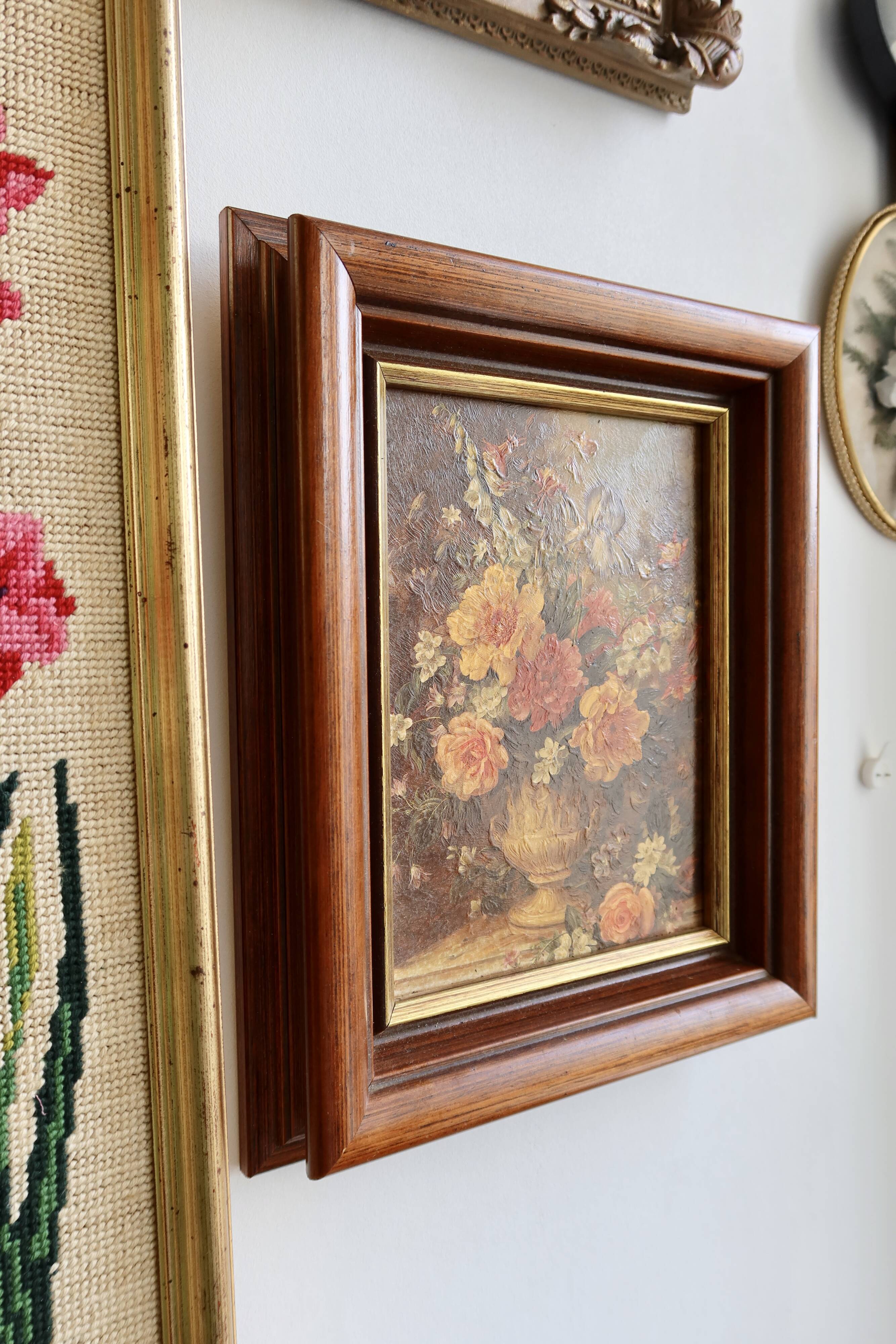 Vintage oil on canvas "The glory of nature" signed A.Williams