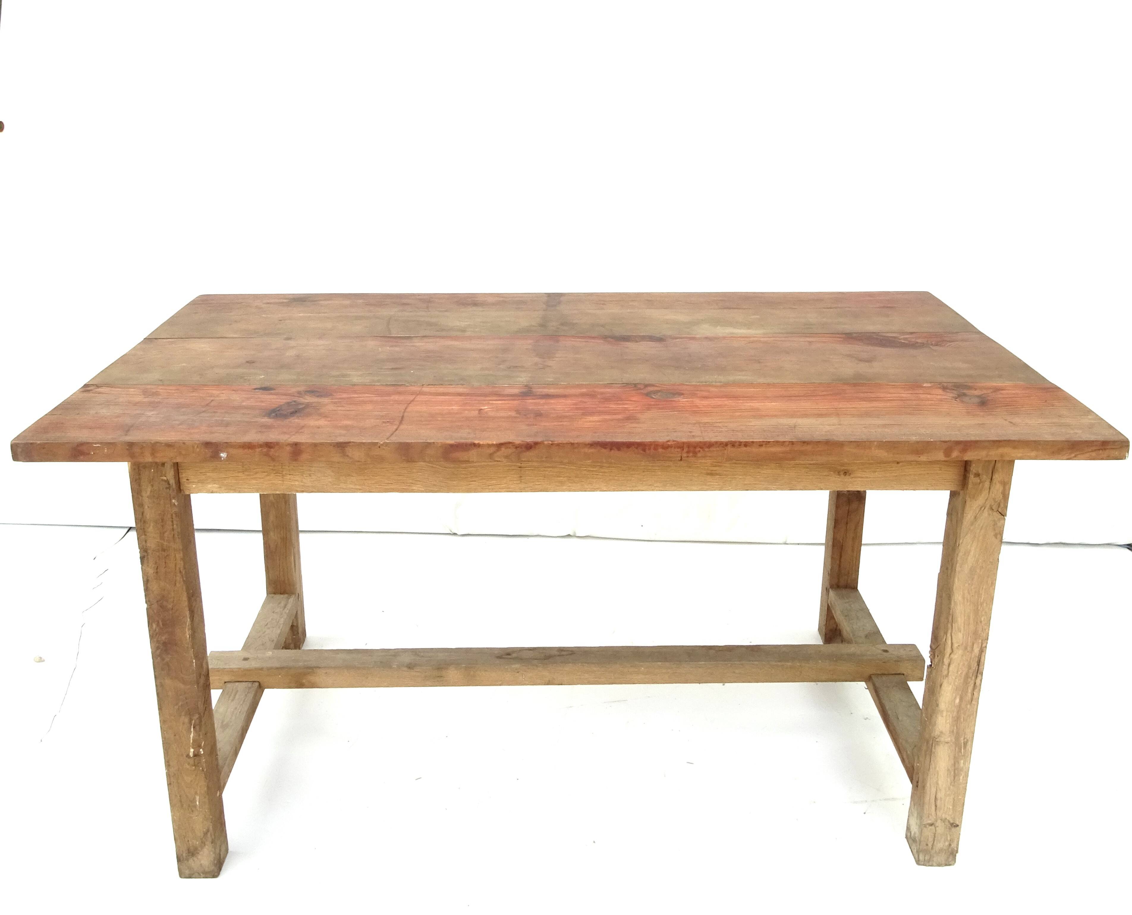 Table de ferme en bois massif