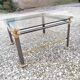 Square vintage coffee table.