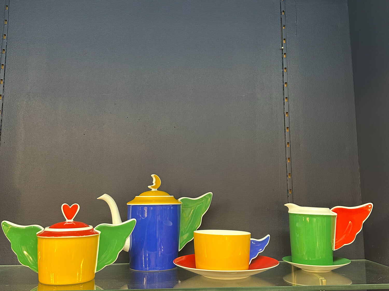 Tea service Anges JC de Castelbajac x Limoges porcelain