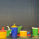 Tea service Anges JC de Castelbajac x Limoges porcelain