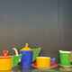 Tea service Anges JC de Castelbajac x Limoges porcelain