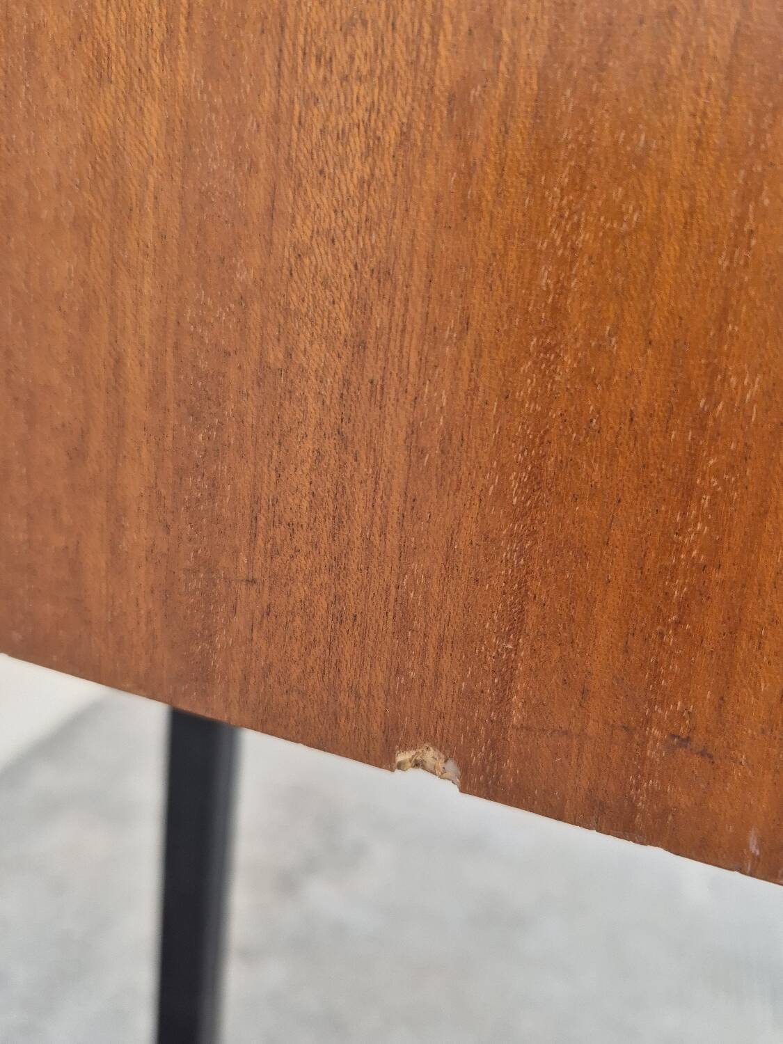 Vintage 1950s Scandinavian style modernist desk