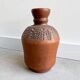 Vintage terracotta pottery ceramic vase