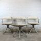 Set of 4 Delta chairs by Rudi Verelst for Novalux 1970s