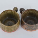 Set de 2 tasses à café en grès