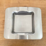 Vintage stainless steel ashtray and pocket tray