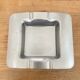 Cendrier vide poche vintage inox