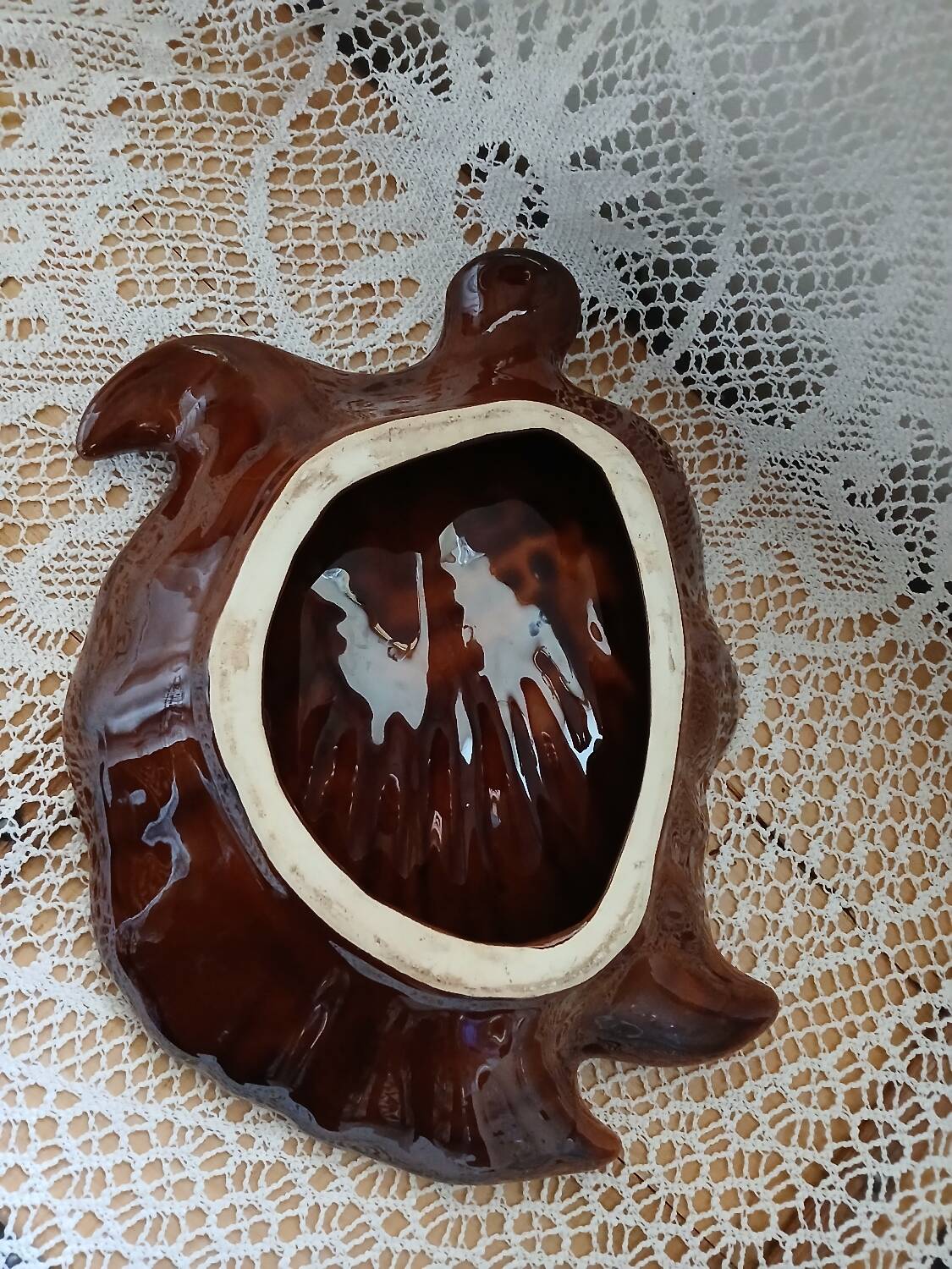 Antique fruit bowl in the Vallauris style