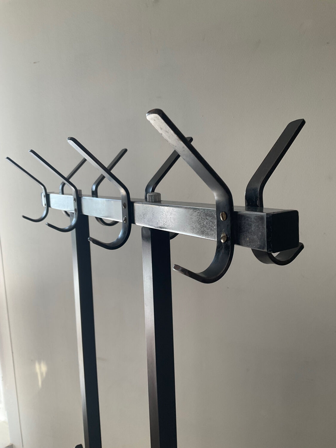 Vintage standing coat rack wardrobe from the 60s