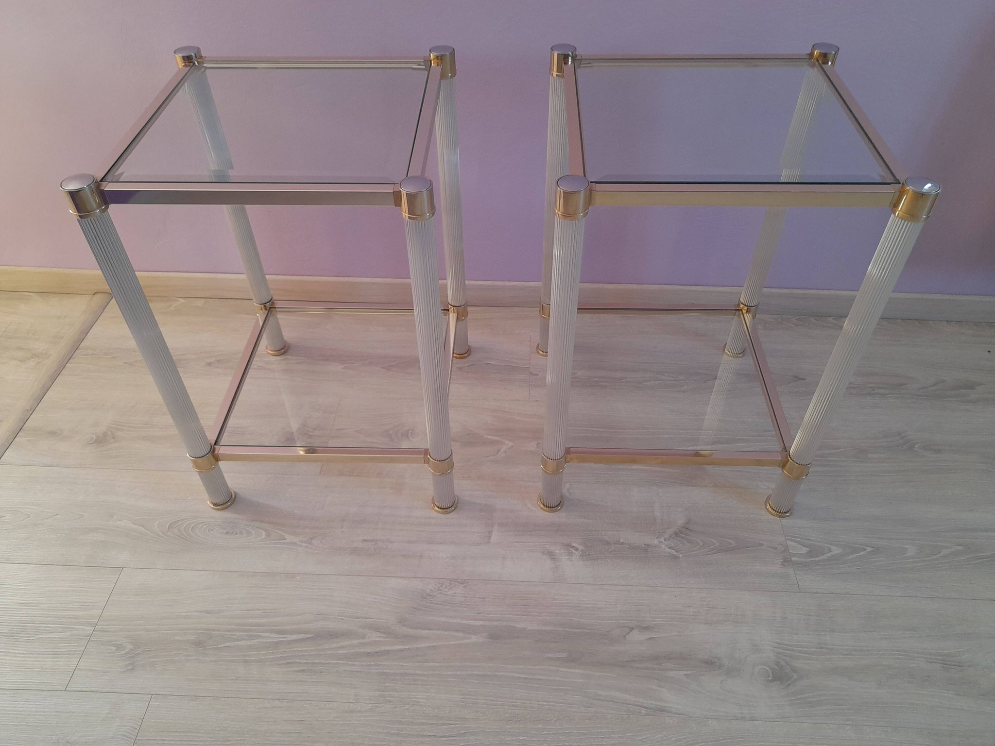 Paires de tables basses bouts de canapé