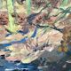 “Stream in the forest” by Modeste-Jean Lhomme. Liège school of landscape