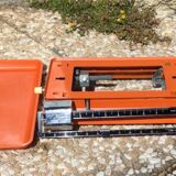 Orange household slider scale terraillon vintage from the 70