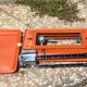 Orange household slider scale terraillon vintage from the 70