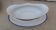 1 antique porcelain sausage Limoges blue and gold nets