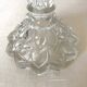 Molded glass candle holder 24 cm