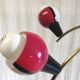 Chandelier with 6 lights in Stilnovo style and Murano glass - 1950s