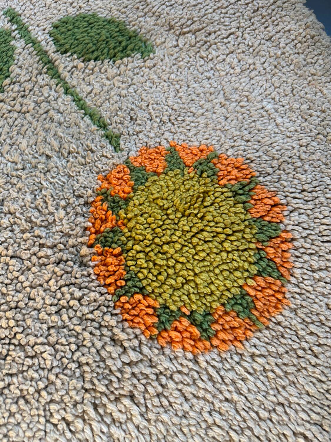 70s wool rug