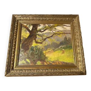 Peinture sur panneau