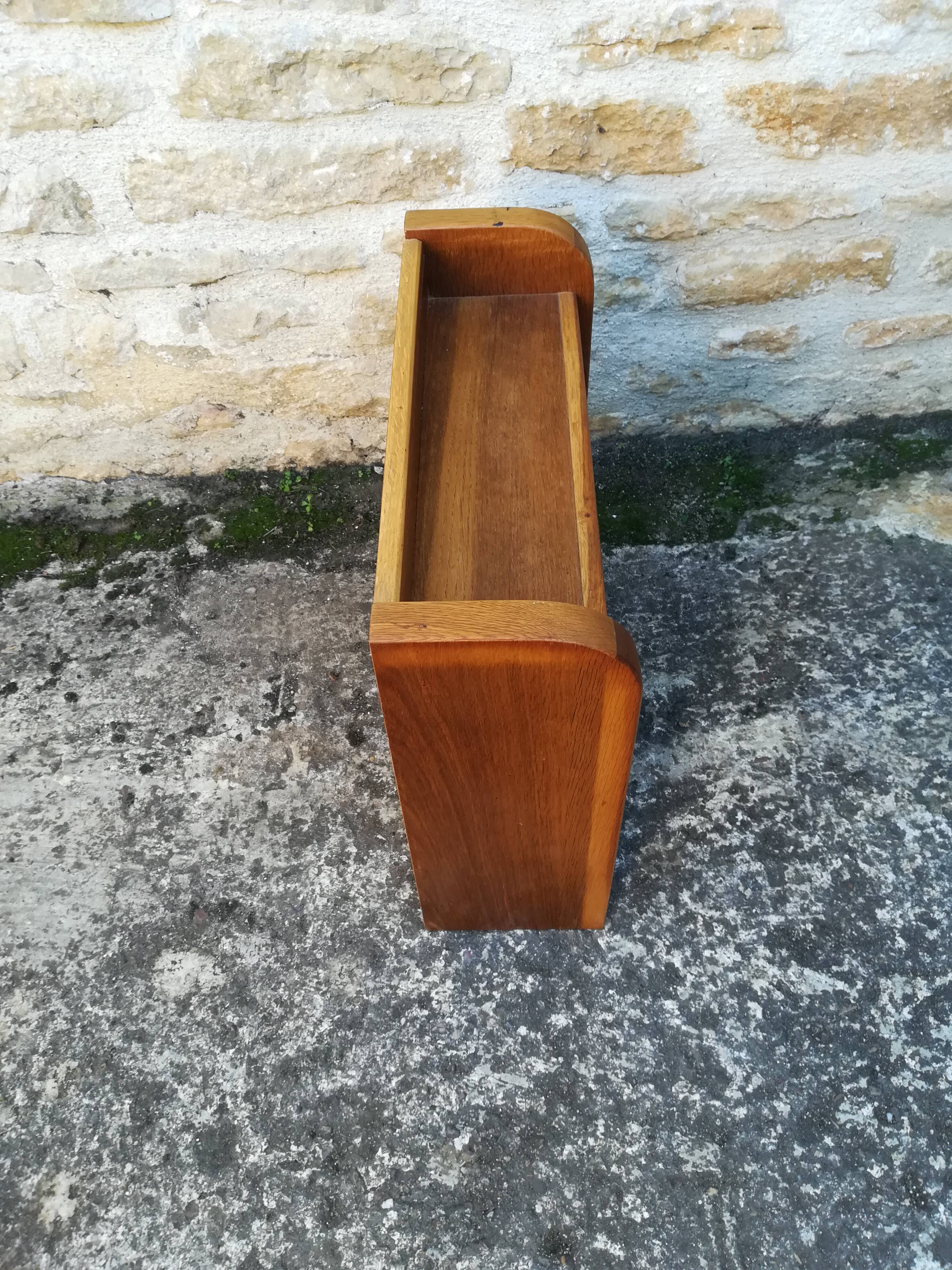 Oak bedside table