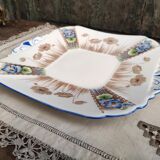 Serving plate for a tea service, Queen Anne shaped by Shelley, England, 1930s