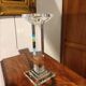 Large Crystal Candle Holder - Contemporary