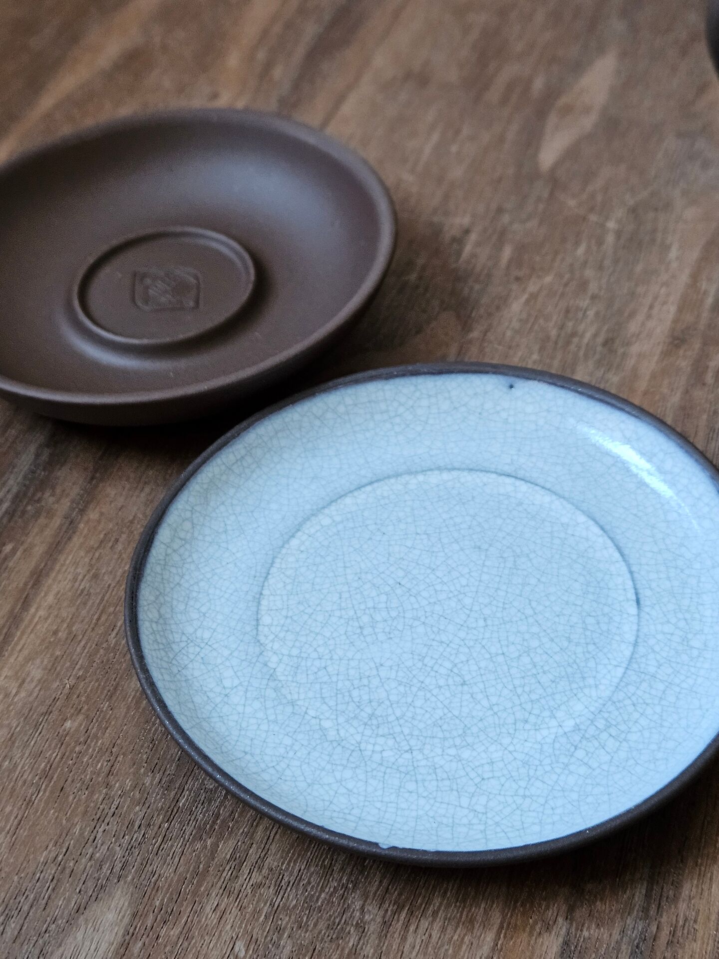 Yixing clay tea set