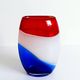 Post-Modern Murano Art Glass Vase by Cose Belle, Italy, 1980s
