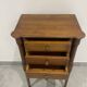 Natural wood bedside
