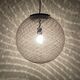 Vintage swirling Murano glass pendant lamp La Murrina, Italy, 1970s