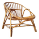 Vintage rattan basket chair – 1960s design