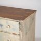 Antique chest of drawers with blue patina (c.1920) #17