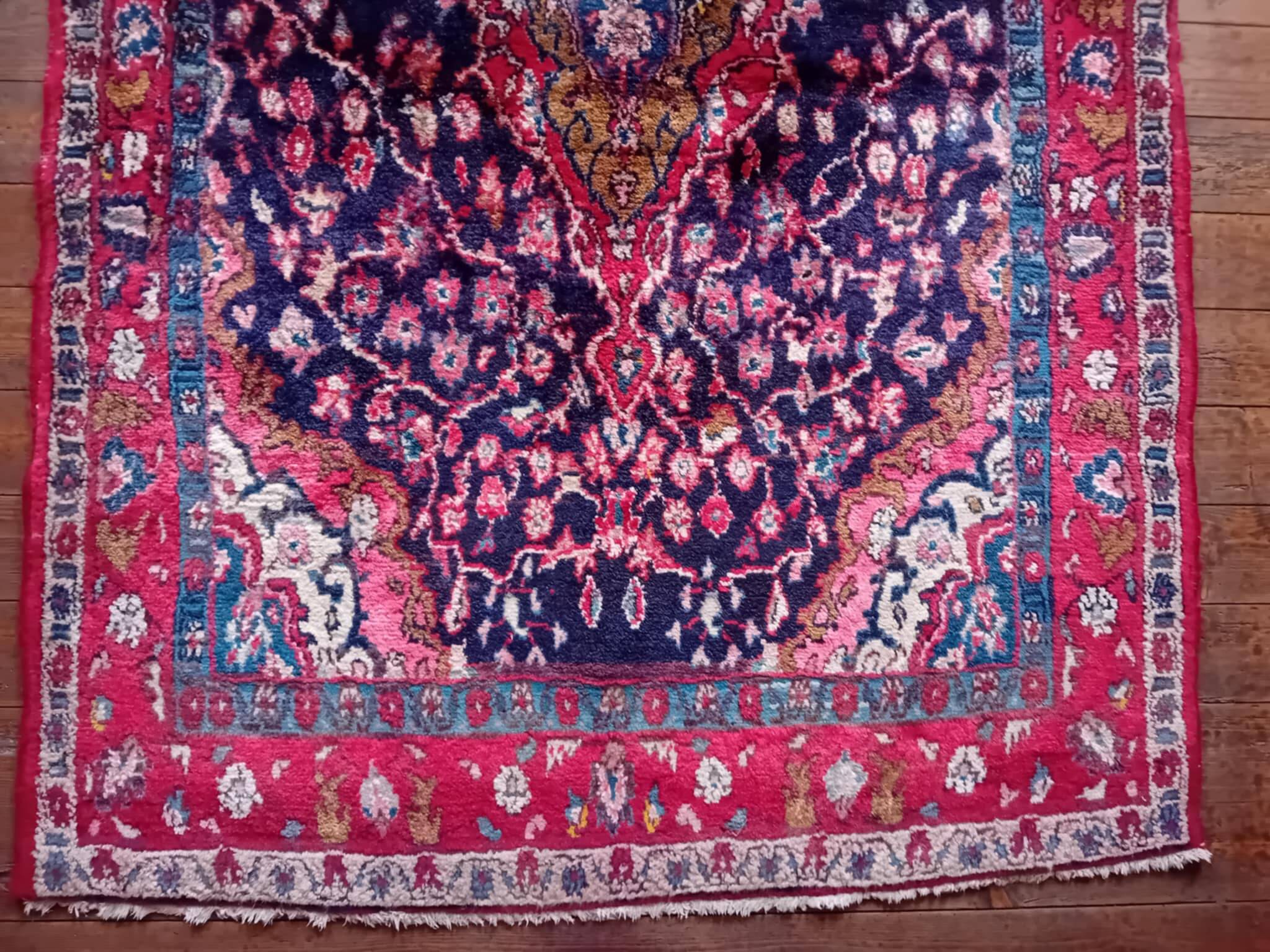 Handmade Persian Hamadan Rug 210x130cm