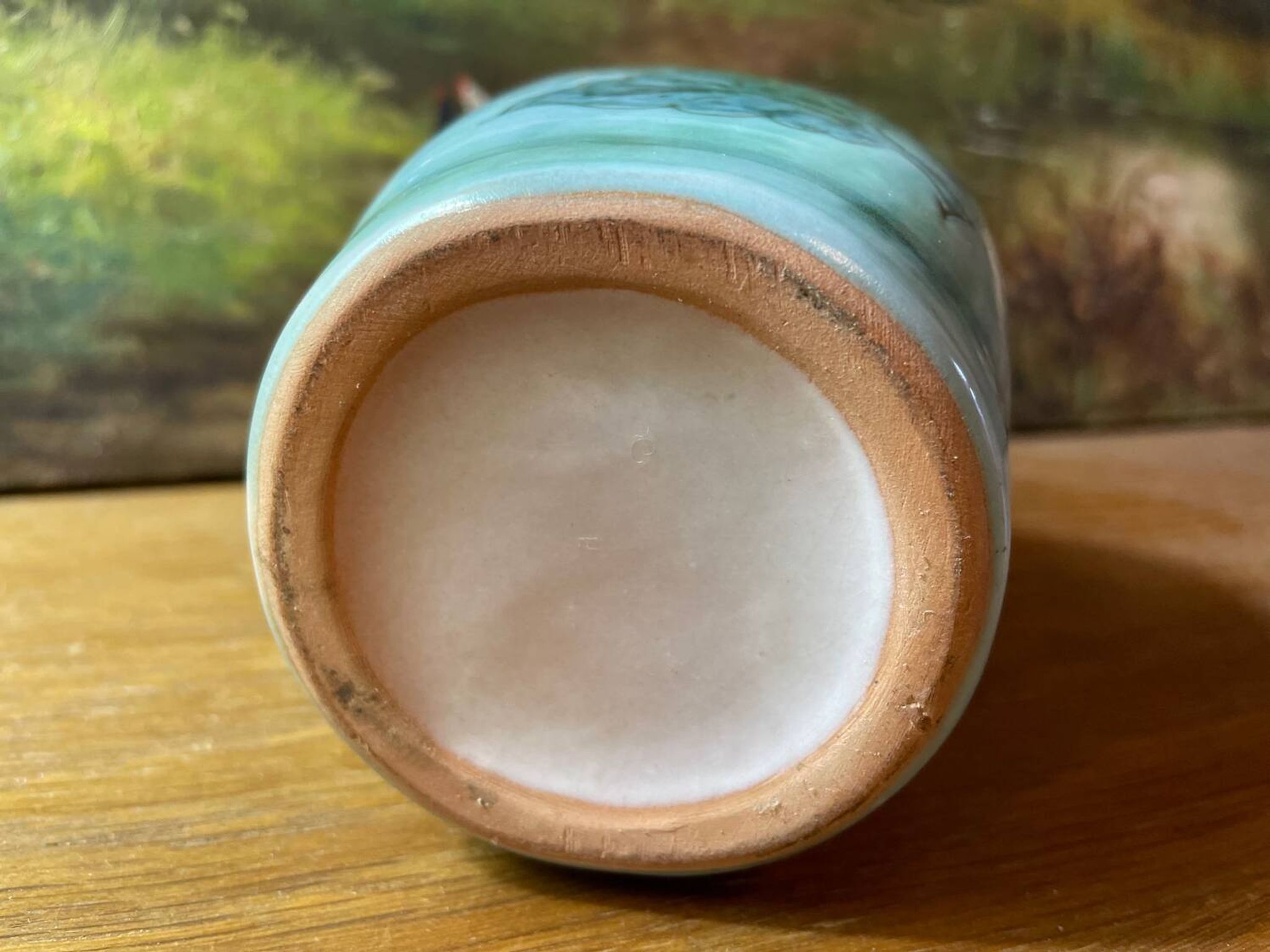 Vase vintage signé lp