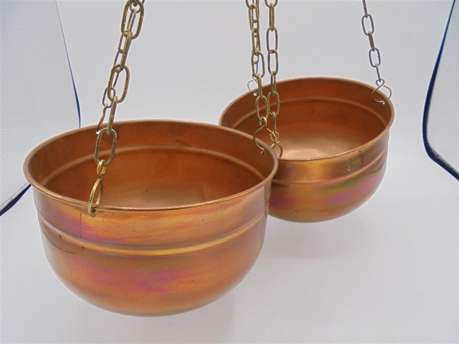 Pair of hanging planter