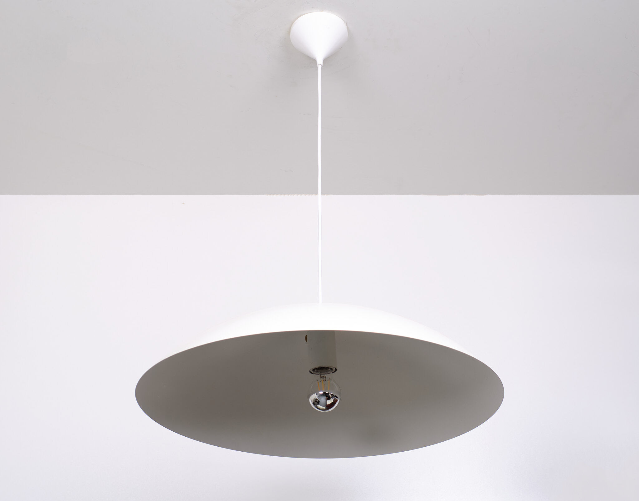 Two Large Pendant Lamps Claus Bonderup and Torsten Thorup 1975 Denmark