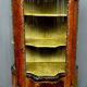 Vitrine ancienne de Vernis Martin de style Louis XV
