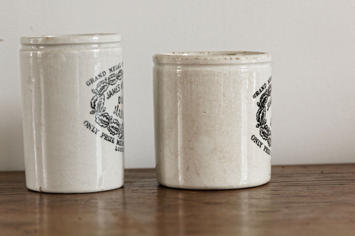 Set of two pots of Marmalade Dundee London