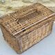 Very old briefcase - wicker meal