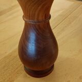 Wooden vase